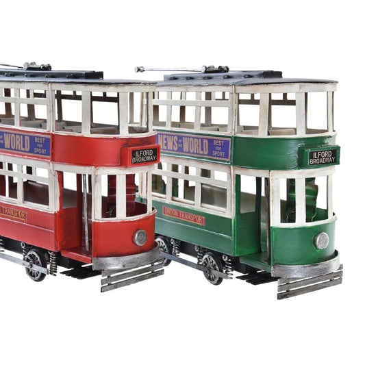 Statua Decorativa DKD Home Decor Treno (28 x 9 x 20 cm) (2 Unità)