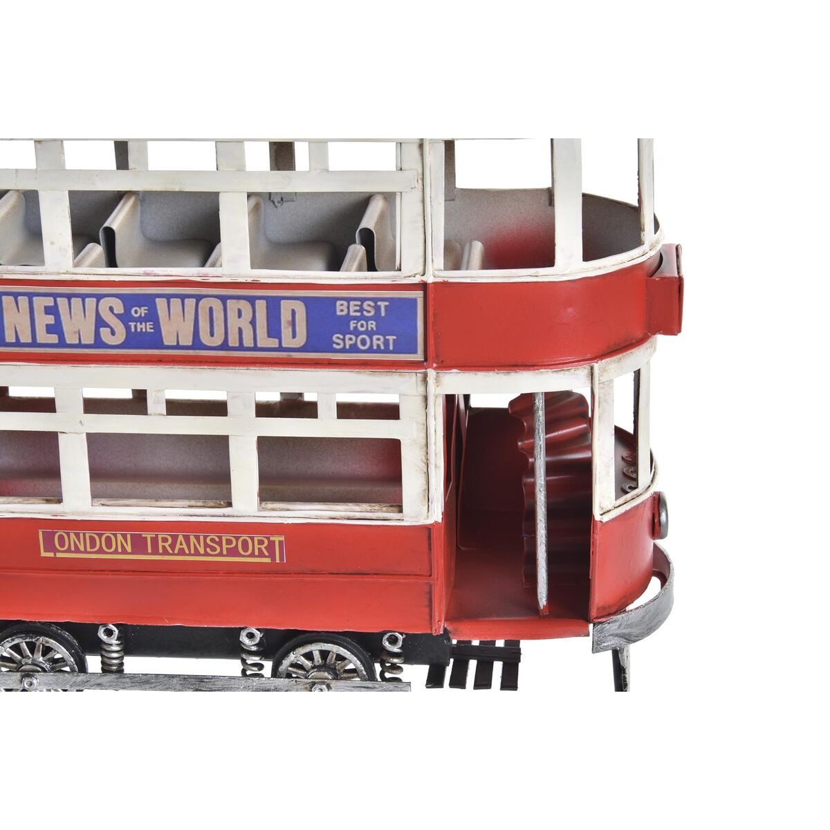 Statua Decorativa DKD Home Decor Treno (28 x 9 x 20 cm) (2 Unità)