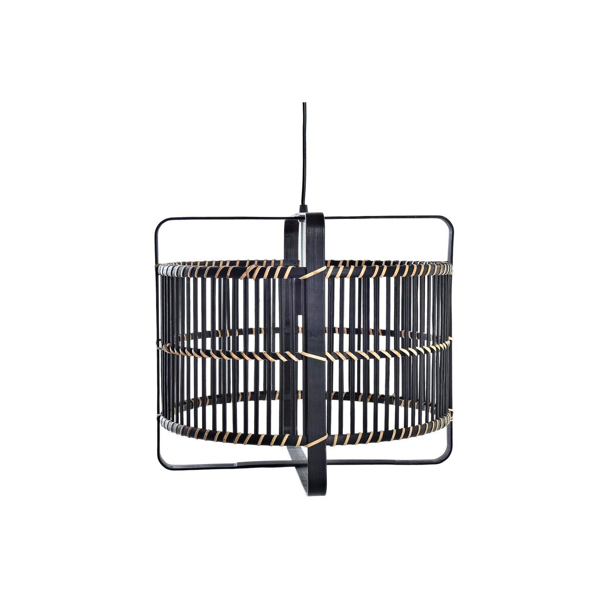 Lampadario DKD Home Decor Nero 220 V 50 W (40 x 40 x 35 cm)