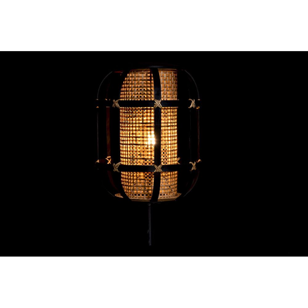 Lampada da tavolo DKD Home Decor Nero Marrone Coloniale 220 V 50 W (31 x 31 x 51 cm)