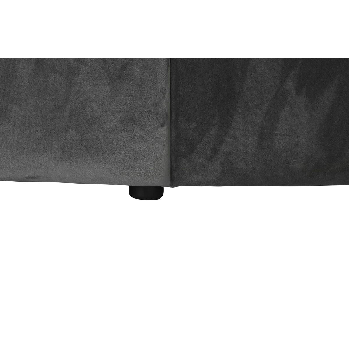 Panca DKD Home Decor Grigio Poliestere (125 x 53 x 46,5 cm)