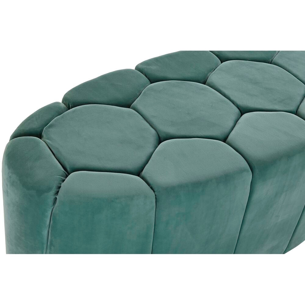 Panca DKD Home Decor Verde (122 x 51 x 46,5 cm)