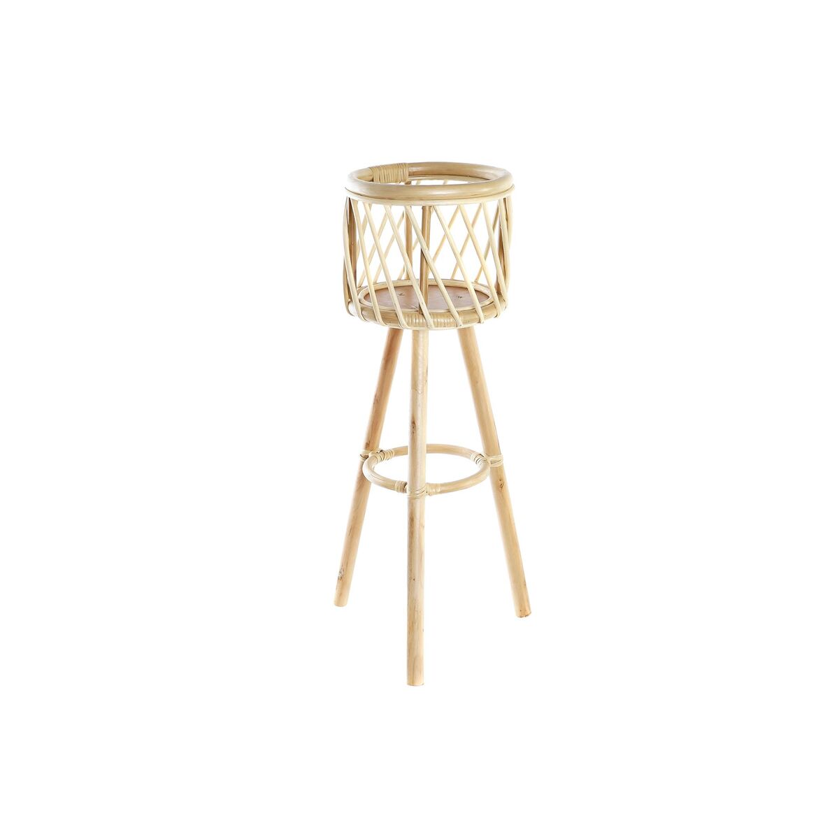 Vaso DKD Home Decor Naturale Bambù Bali (23 x 20 x 70 cm)