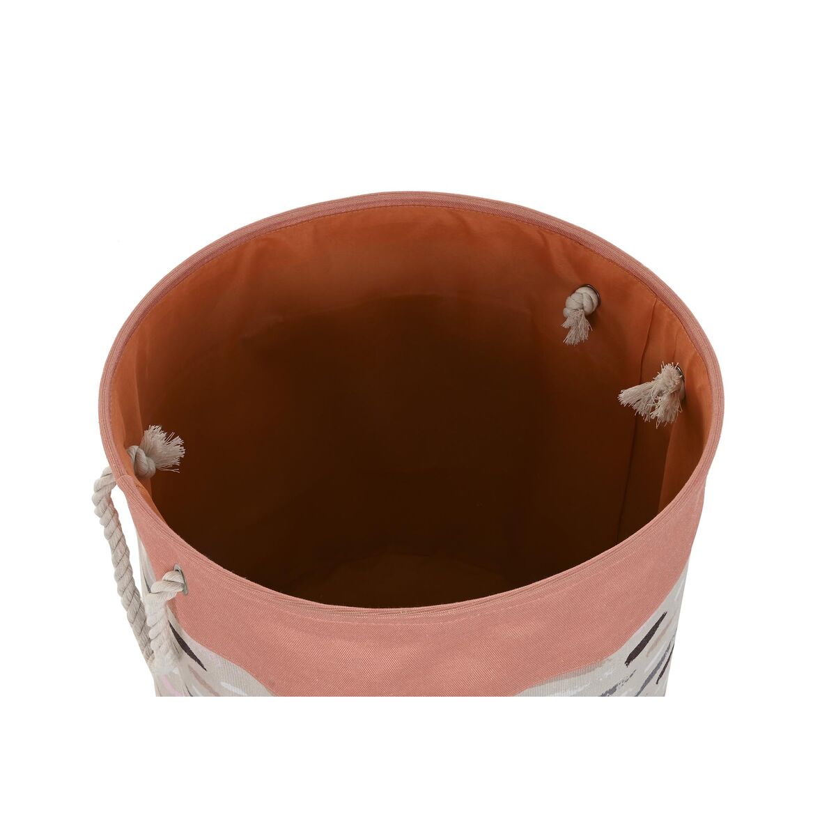 Cesto per i Panni Sporchi DKD Home Decor Poliestere (45 x 45 x 45 cm) (3 Unità)