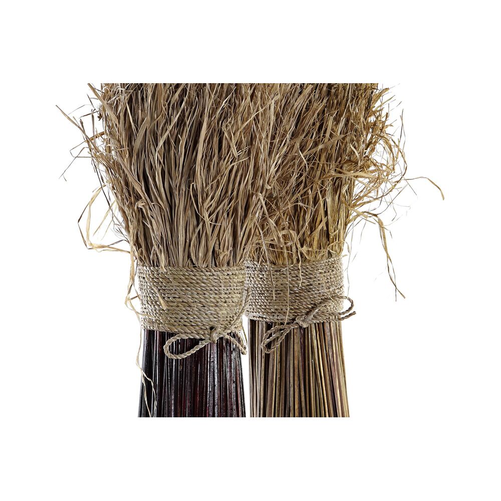 Mazzo DKD Home Decor Naturale Fibra (27 x 27 x 72 cm) (2 Unità)