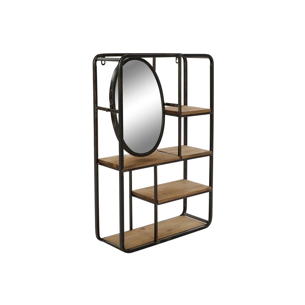 Scaffale DKD Home Decor 39,5 x 13,5 x 60 cm Metallo Legno MDF