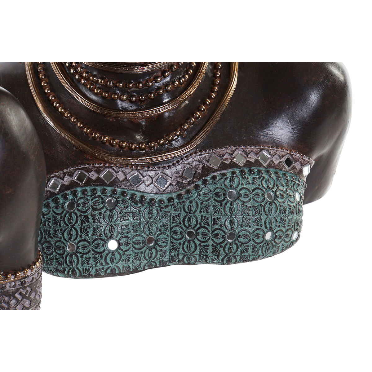 Statua Decorativa DKD Home Decor Resina Coloniale Africana (24 x 18 x 36 cm) (2 Unità)