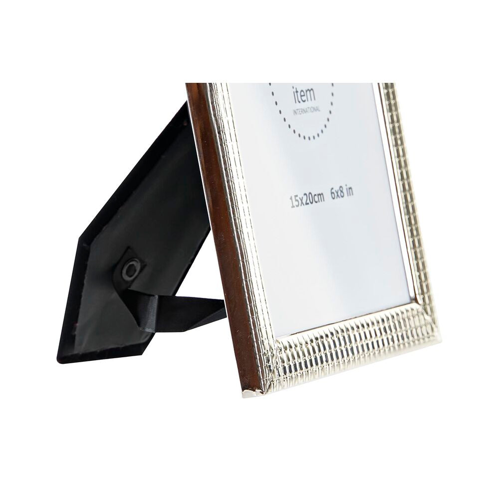 Cornice Portafoto DKD Home Decor Argentato Metallo Shabby Chic (17 x 2 x 22 cm)