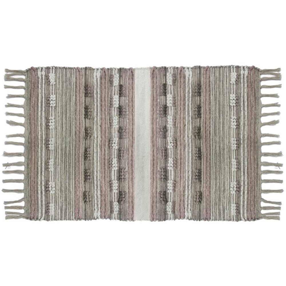 Tappeto DKD Home Decor Frange Boho Poliestere Cotone (200 x 290 cm)