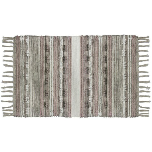 Tappeto DKD Home Decor Frange Boho Poliestere Cotone (200 x 290 cm)