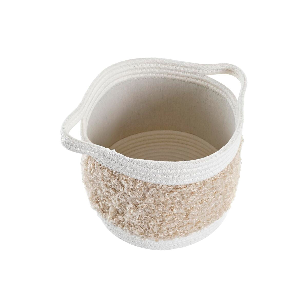 Set di Cestini DKD Home Decor Cotone Per bambini (34 x 34 x 27 cm) (3 Pezzi)