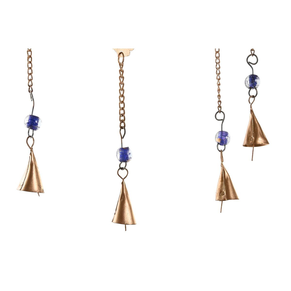 Statua Decorativa DKD Home Decor Ciondolo Piume Dorato Metallo (25 x 1 x 77 cm)