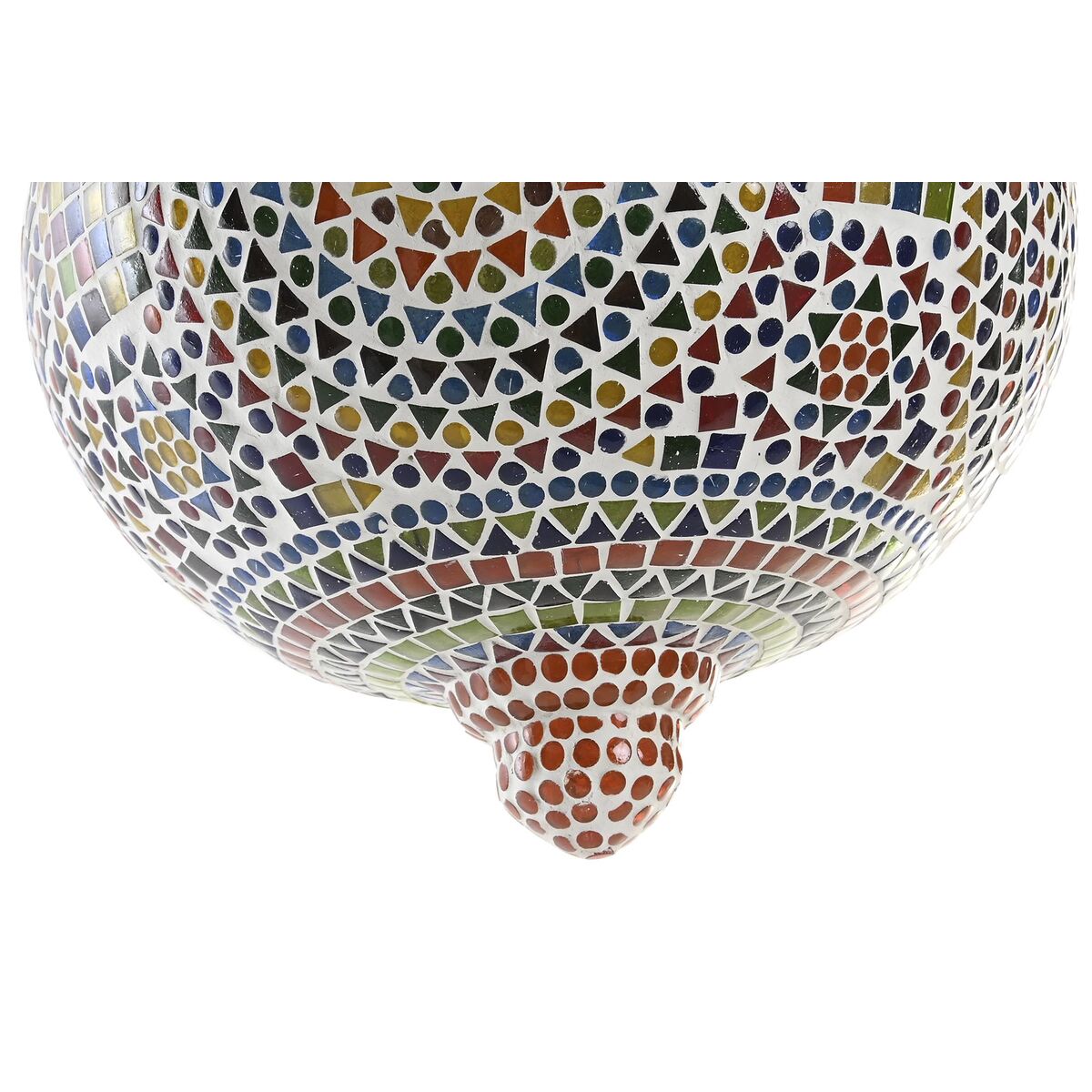 Lampadario DKD Home Decor Cristallo Multicolore 25 W (2 Unità) (29 x 29 x 29 cm)