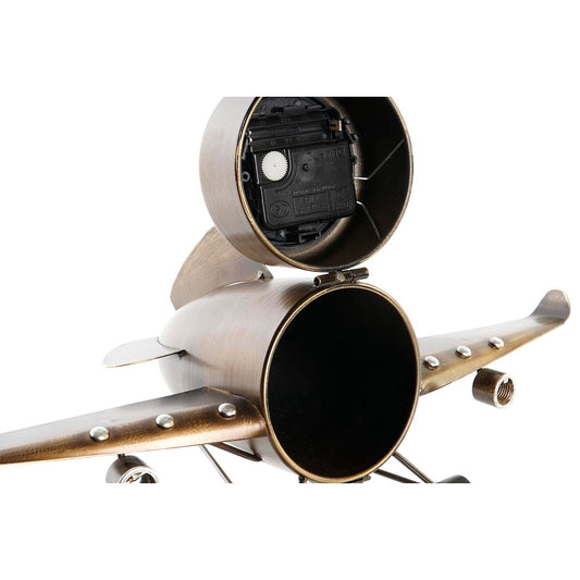 Orologio da Tavolo DKD Home Decor Aereo Ferro (42 x 23 x 14 cm)