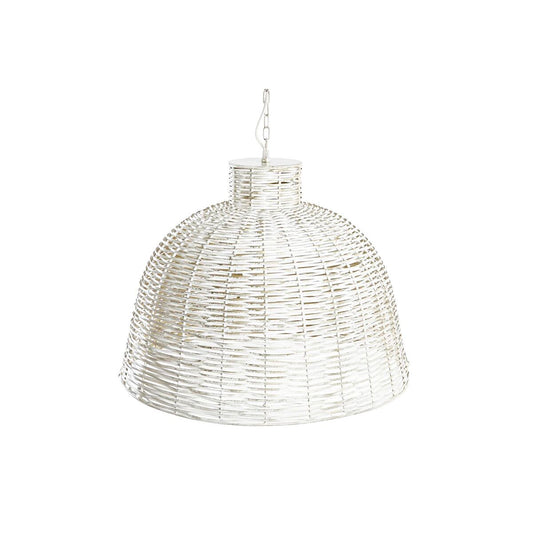 Lampadario DKD Home Decor Dorato Bianco Ferro 50 W (51 x 51 x 38 cm)