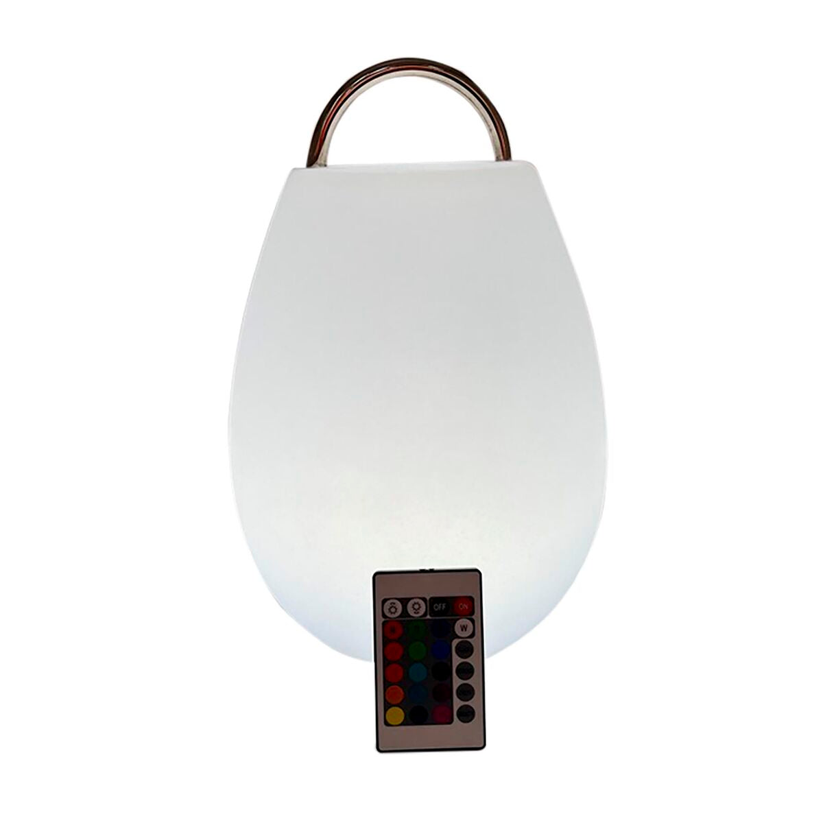 Lampada ad energia solare DKD Home Decor Nero Polietilene Bianco (22 x 22 x 31,5 cm)