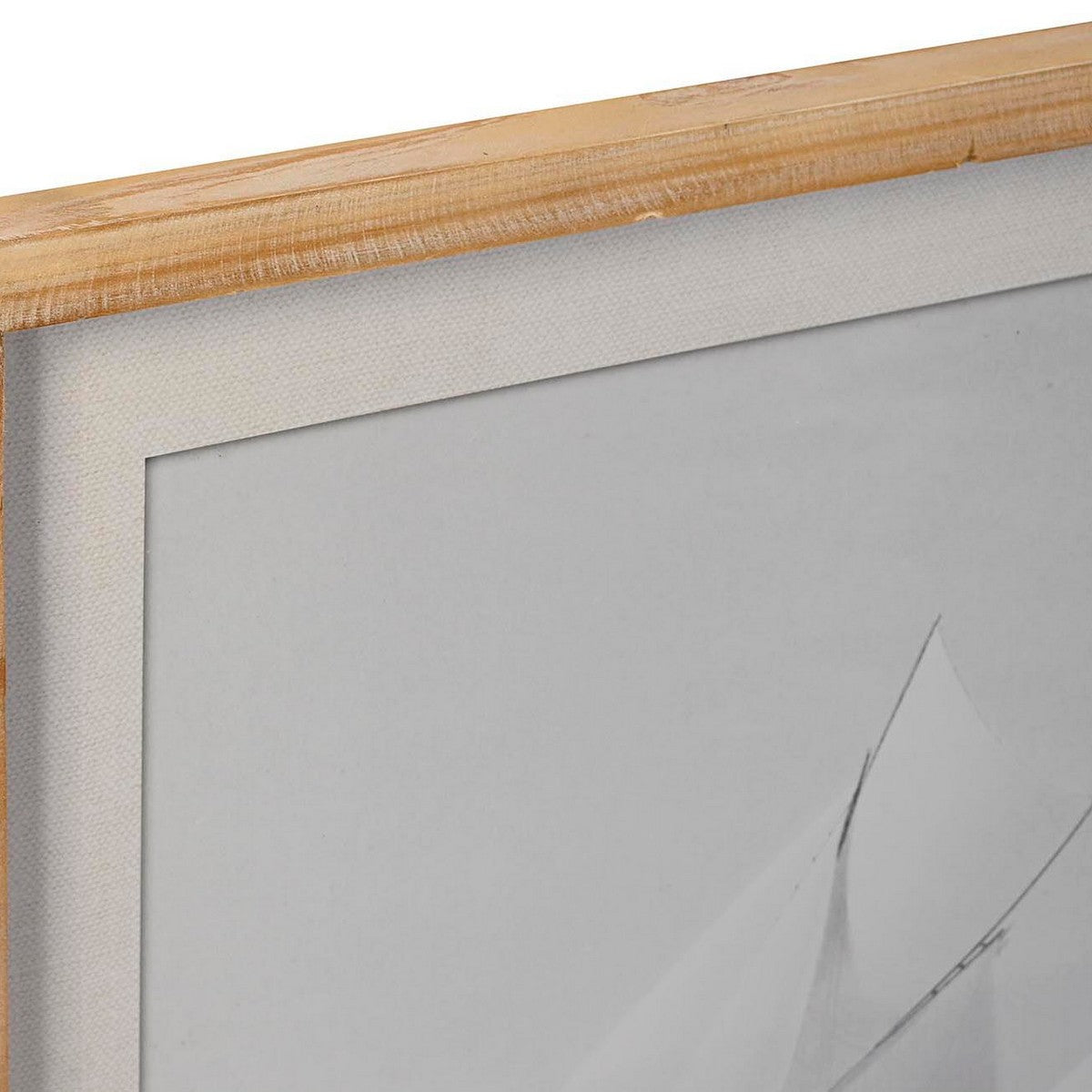 Quadro DKD Home Decor Abete Cristallo Barco (70 x 55 x 2 cm) (4 Unità)
