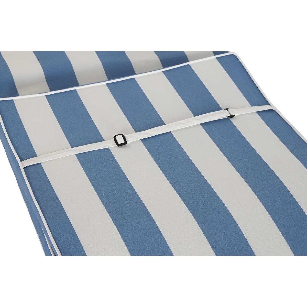 Cuscino DKD Home Decor Amaca 190 x 60 x 5 cm Bianco Blu cielo