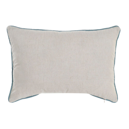 Fodera per cuscino DKD Home Decor Azzurro Tradizionale (60 x 1 x 40 cm)