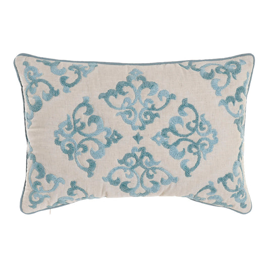 Fodera per cuscino DKD Home Decor Azzurro Tradizionale (60 x 1 x 40 cm)