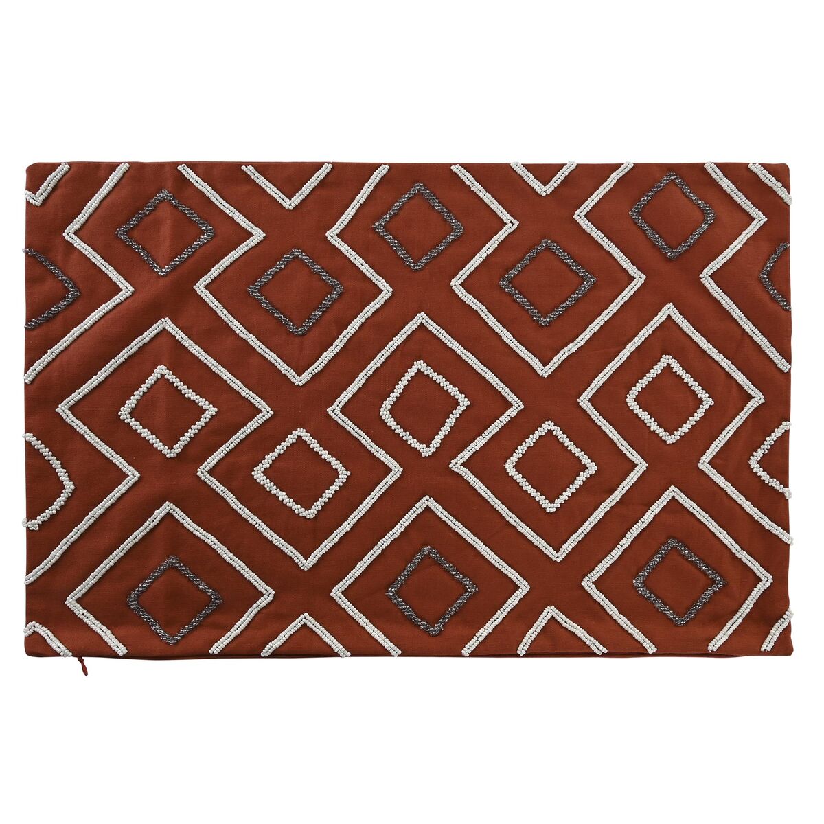 Fodera per cuscino DKD Home Decor Terracotta Geometrico (60 x 1 x 40 cm)