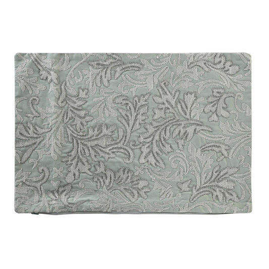 Fodera per cuscino DKD Home Decor Floreale Verde (60 x 1 x 40 cm)