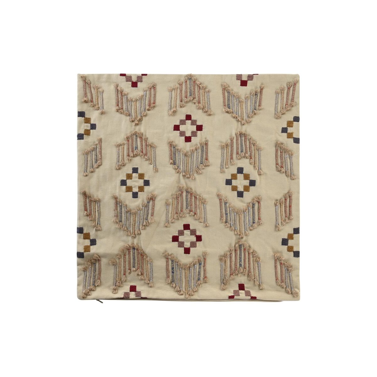 Fodera per cuscino DKD Home Decor Beige (50 x 1 x 50 cm)