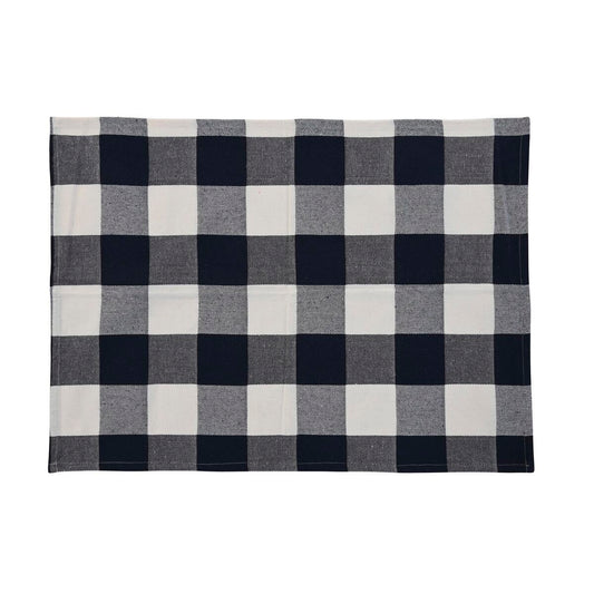 Grembiule con Tasca DKD Home Decor Azzurro Cotone Bianco (70 x 1 x 85 cm)