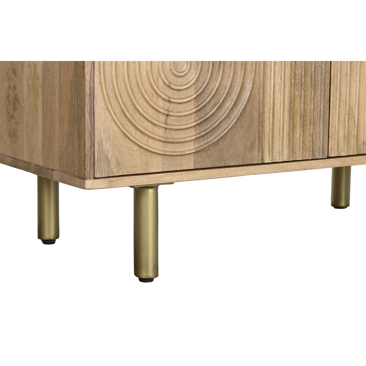 Scaffale DKD Home Decor Naturale Dorato Legno di mango 90 x 40 x 180 cm