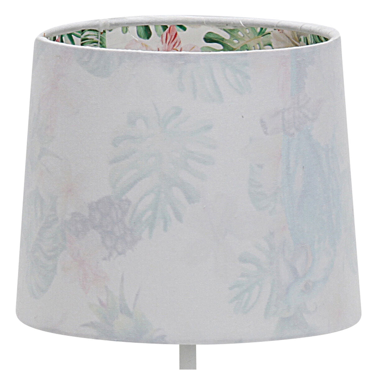 Lampada da tavolo DKD Home Decor 25W Ceramica Poliestere Multicolore 220 V Tropicale (16 x 16 x 33 cm) (4 Unità)