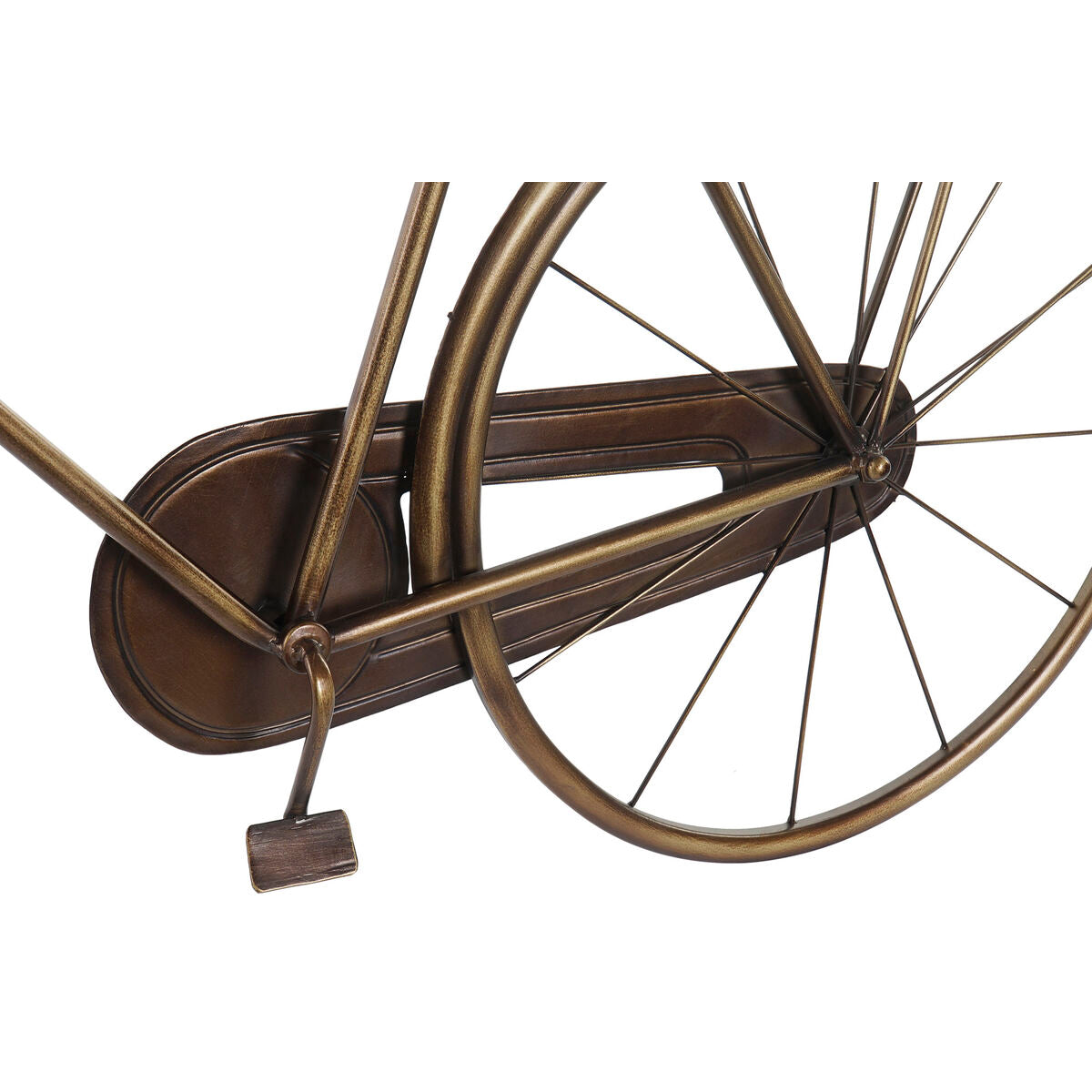 Statua Decorativa DKD Home Decor Bicicletta Dorato Metallo (108 x 8 x 63 cm)