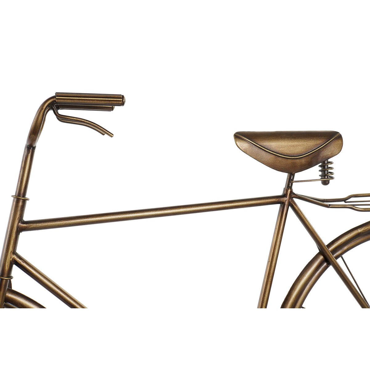 Statua Decorativa DKD Home Decor Bicicletta Dorato Metallo (108 x 8 x 63 cm)