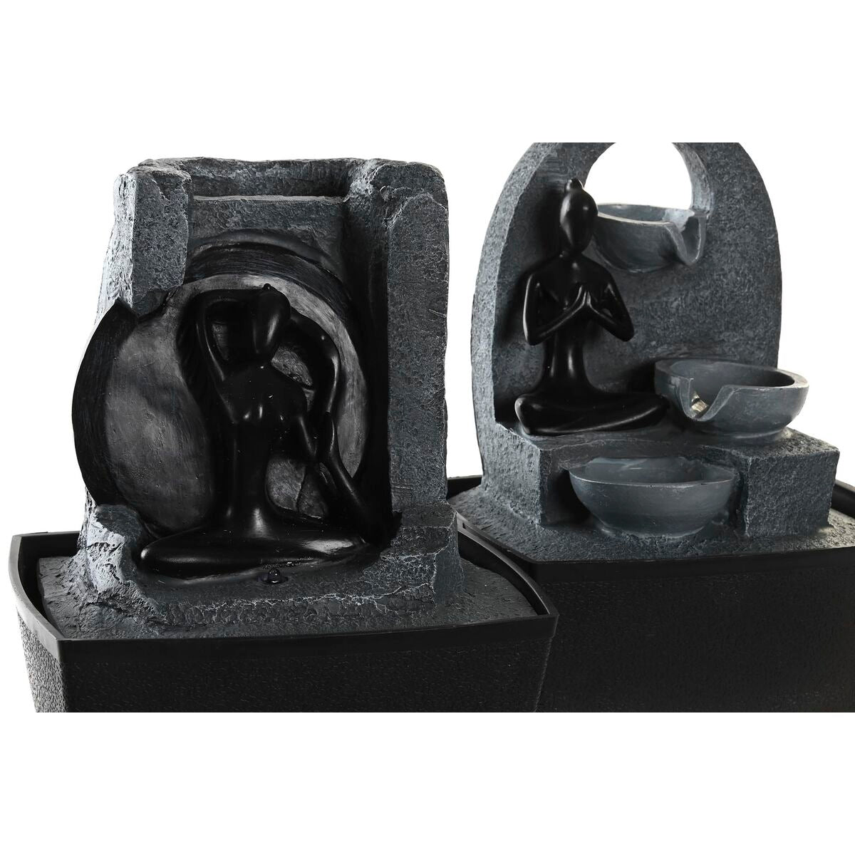 Fonte DKD Home Decor Resina Indiano (20 x 15 x 24 cm) (2 Unità)