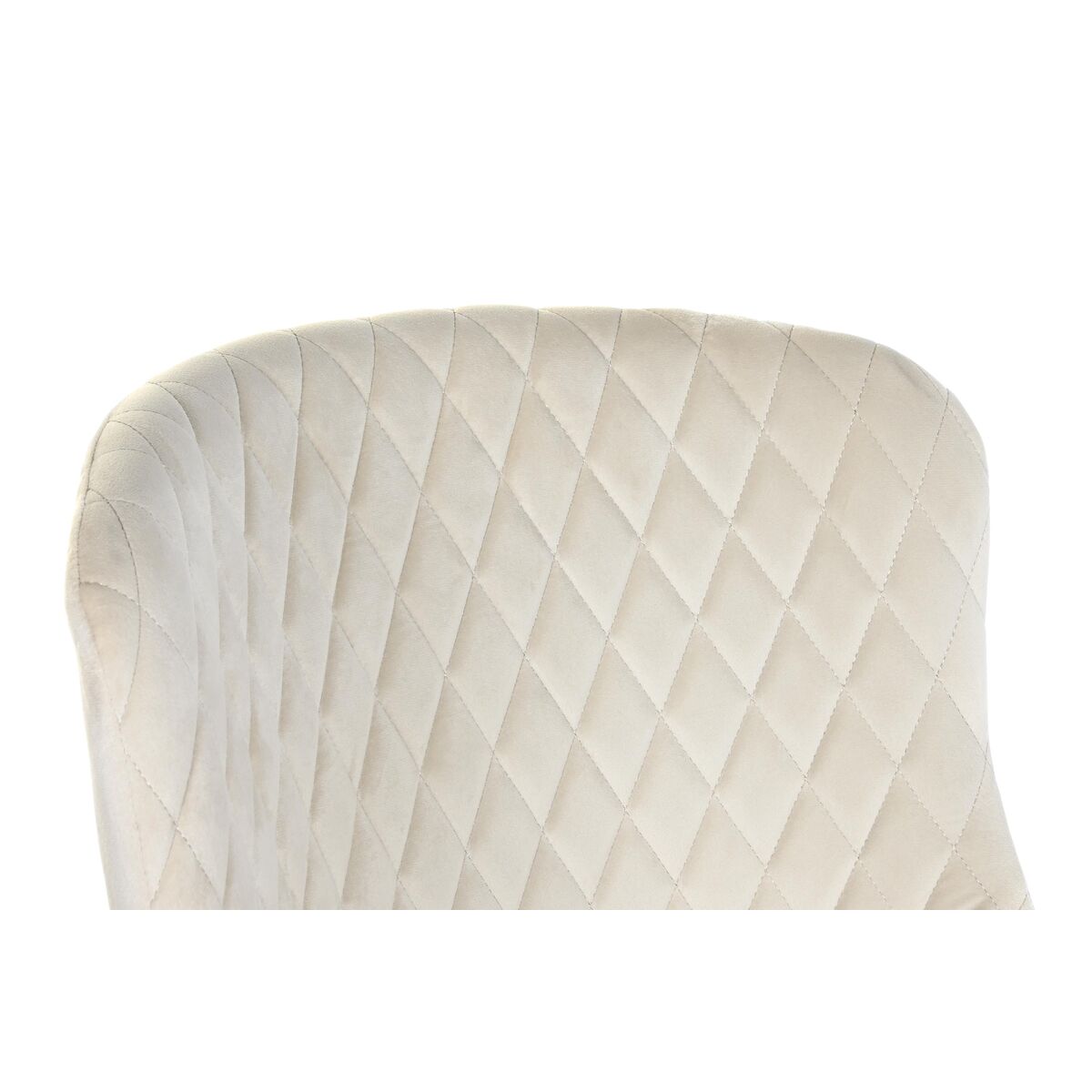 Sgabello DKD Home Decor 58,5 x 48,5 x 96,5 cm 48 x 55 x 100 cm 48 x 55 x 96,5 cm Nero Beige Metallo