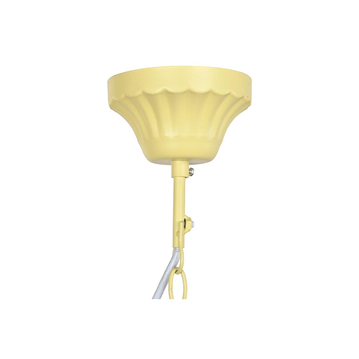 Lampadario DKD Home Decor Metallo Marrone Giallo 40 W Legno MDF (40 x 40 x 60 cm)