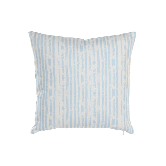 Cuscino DKD Home Decor Righe Azzurro Bianco Mediterraneo (45 x 15 x 45 cm)
