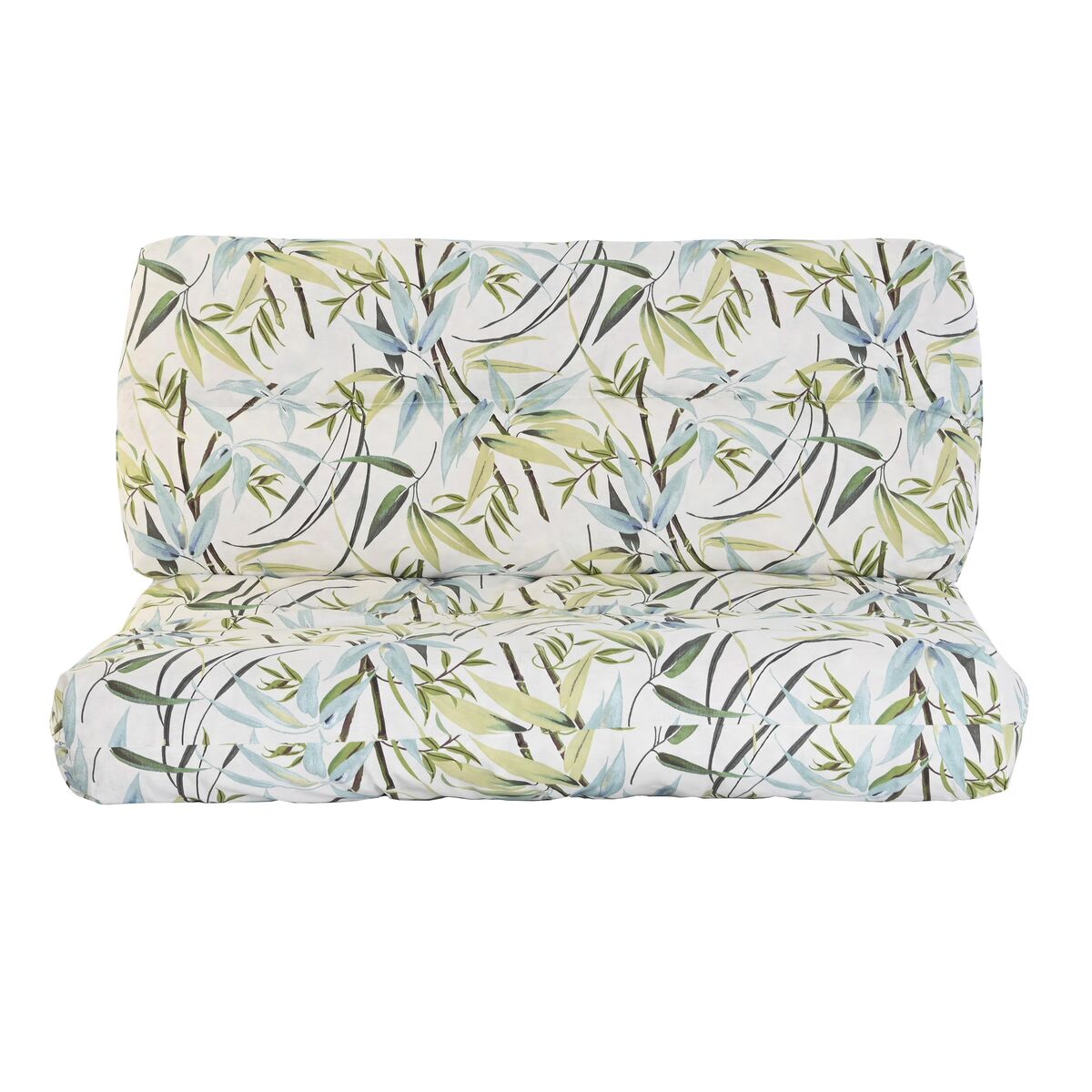 Cuscino DKD Home Decor Da terreno Alluminio Verde Bambù (120 x 80 x 16 cm)