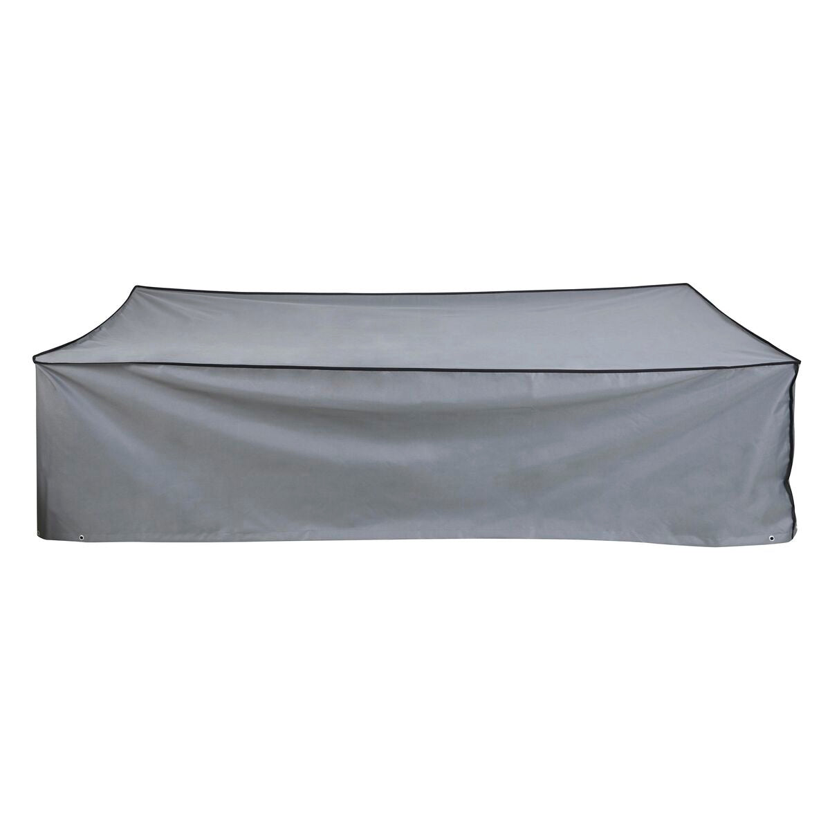 Custodia Protettrice DKD Home Decor Tavolo Nero Alluminio Grigio scuro (240 x 130 x 60 cm)