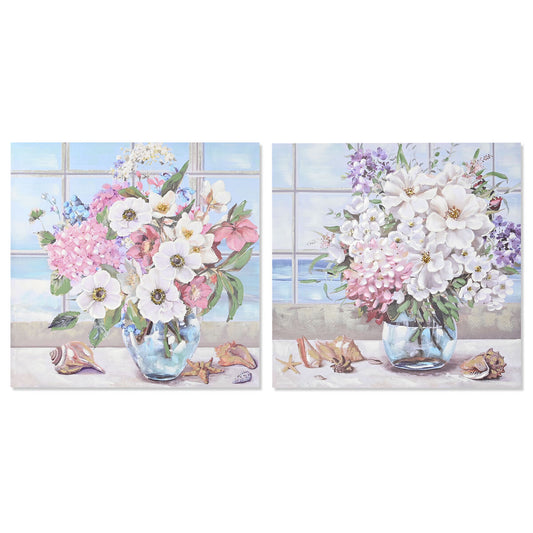 Quadro DKD Home Decor Shabby Chic (100 x 3 x 100 cm) (2 Unità)