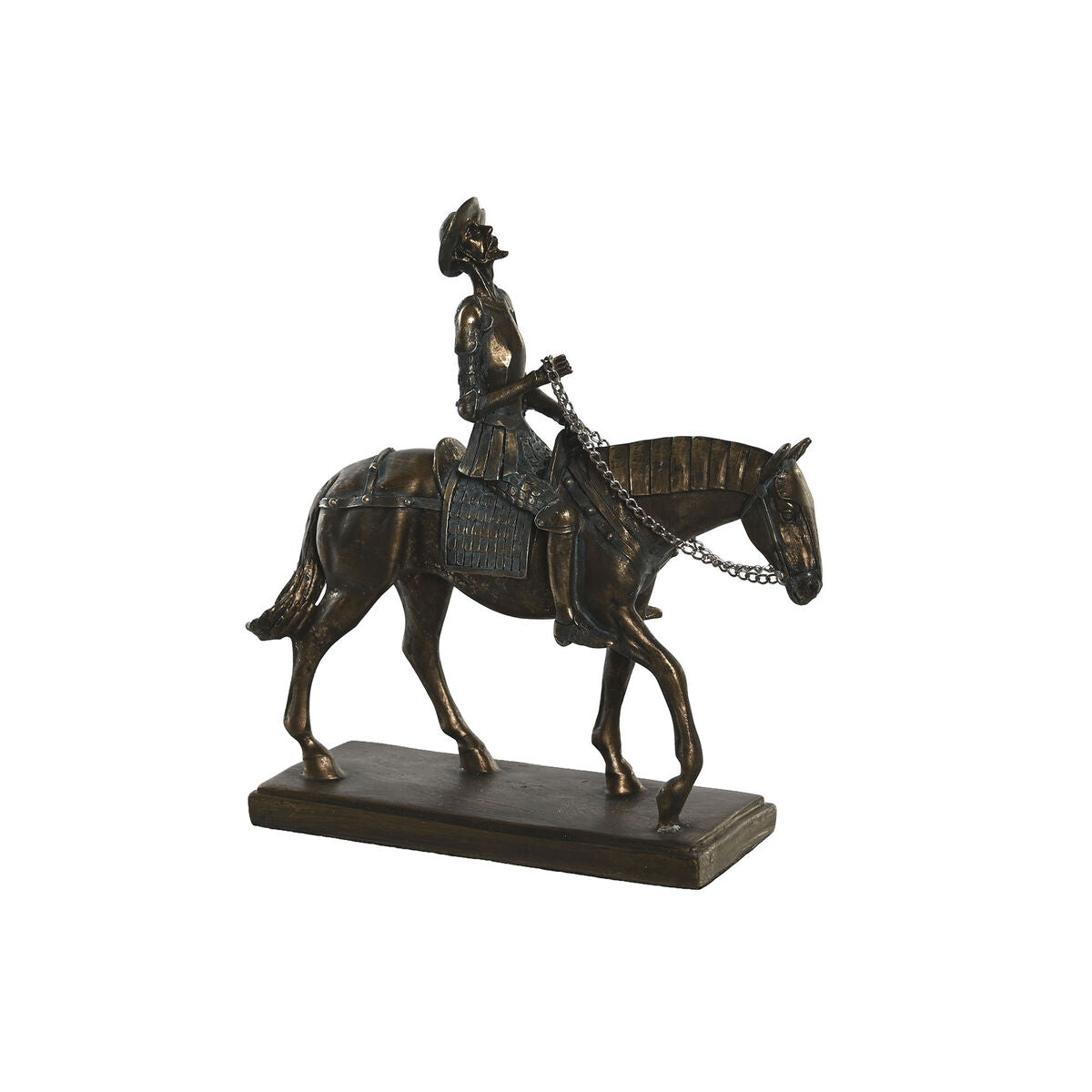 Statua Decorativa DKD Home Decor Cavallo Rame Resina (20 x 7 x 22 cm)