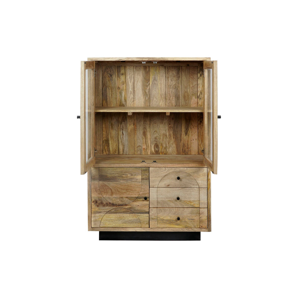 Stand Espositore DKD Home Decor 90 x 40 x 190 cm Cristallo Legno di mango