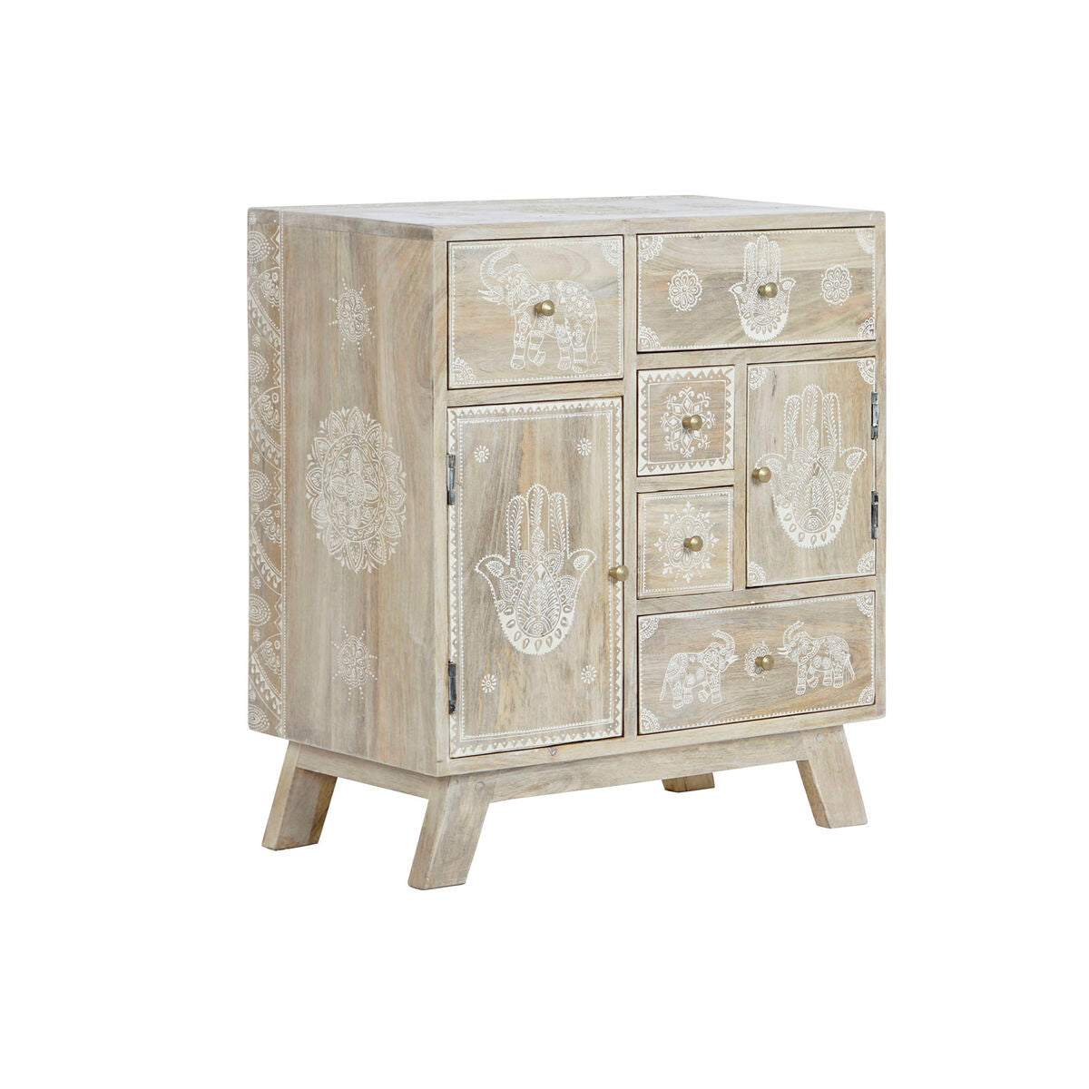 Cassettiera DKD Home Decor 61 x 33,5 x 68,5 cm Naturale Legno di mango