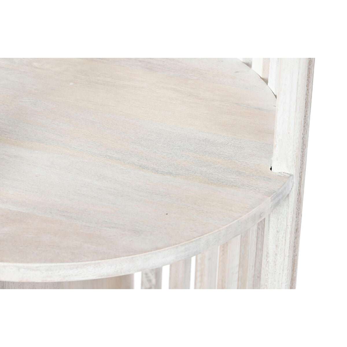 Scaffale DKD Home Decor Bianco Legno di mango (116 x 40 x 160 cm)