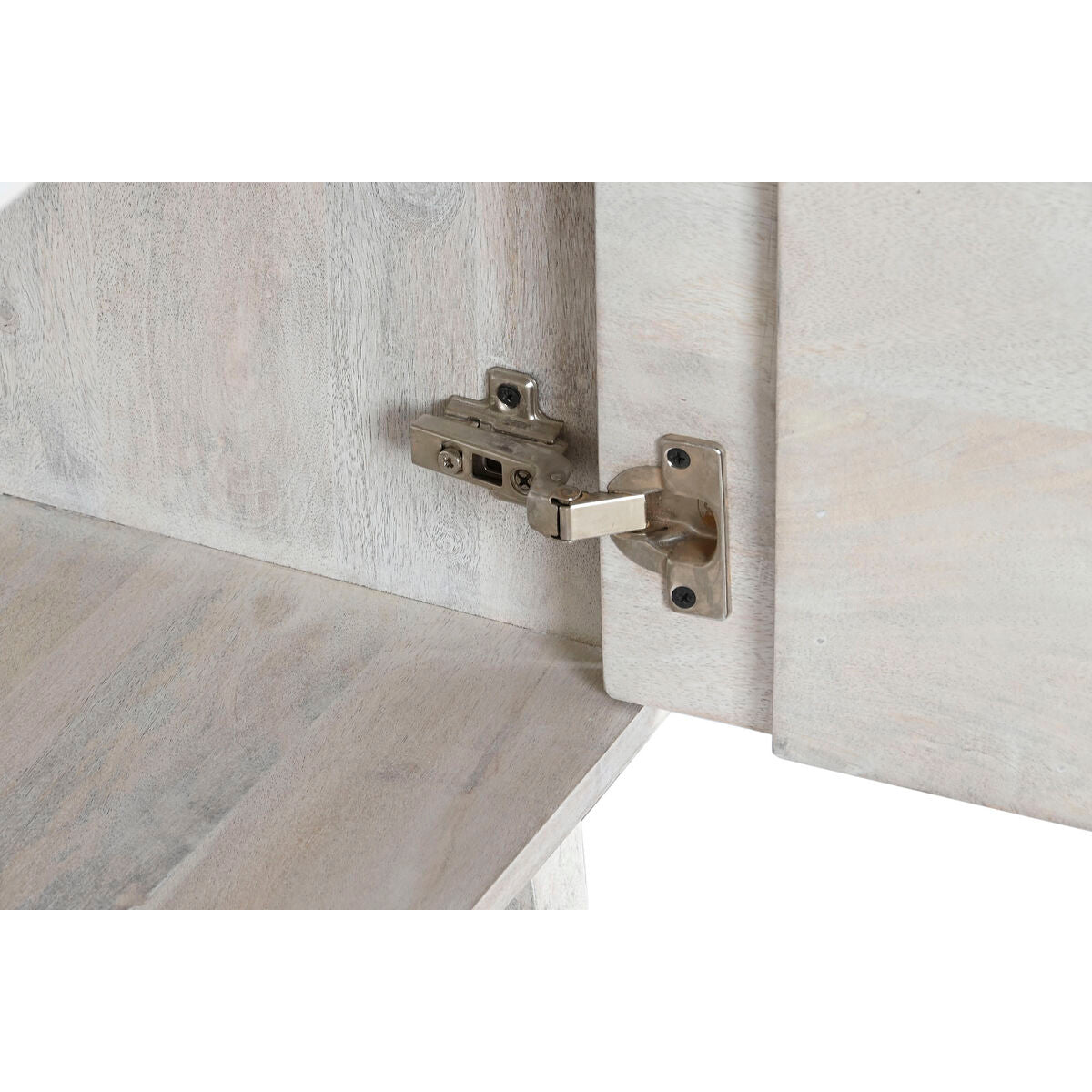 Scaffale DKD Home Decor Bianco Legno di mango (116 x 40 x 160 cm)