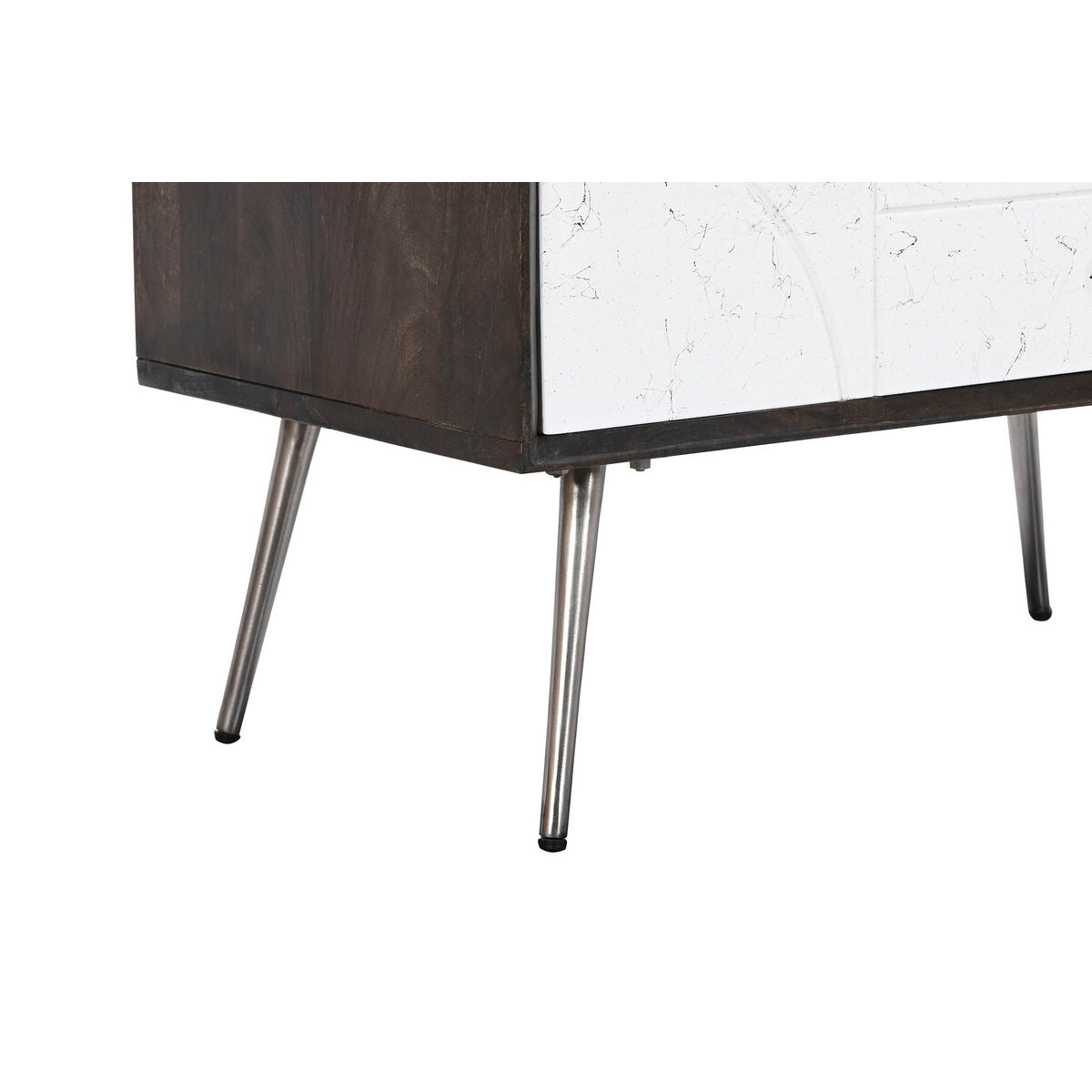 Cassettiera DKD Home Decor 70 x 40 x 105 cm Bianco Marrone scuro Legno di mango