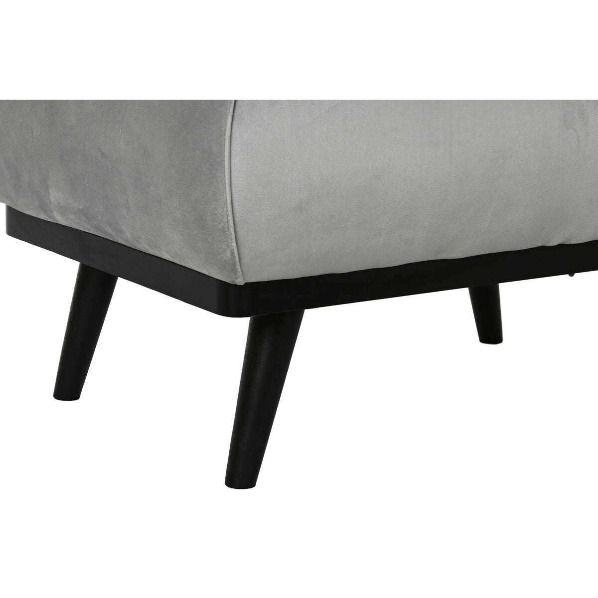 Panca DKD Home Decor Nero Grigio 70 x 50 x 42 cm