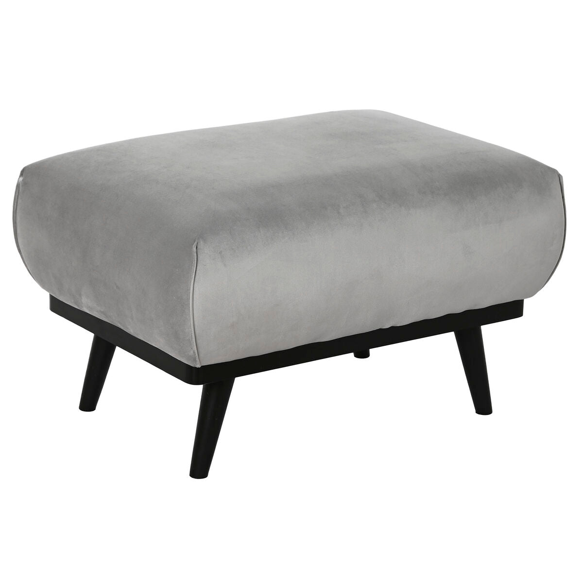 Panca DKD Home Decor Nero Grigio 70 x 50 x 42 cm