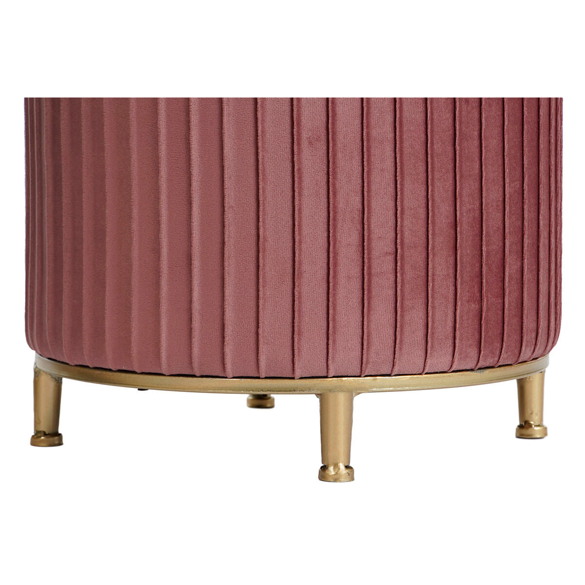 Poggiapiedi DKD Home Decor Velluto 60 x 60 x 45 cm Legno MDF