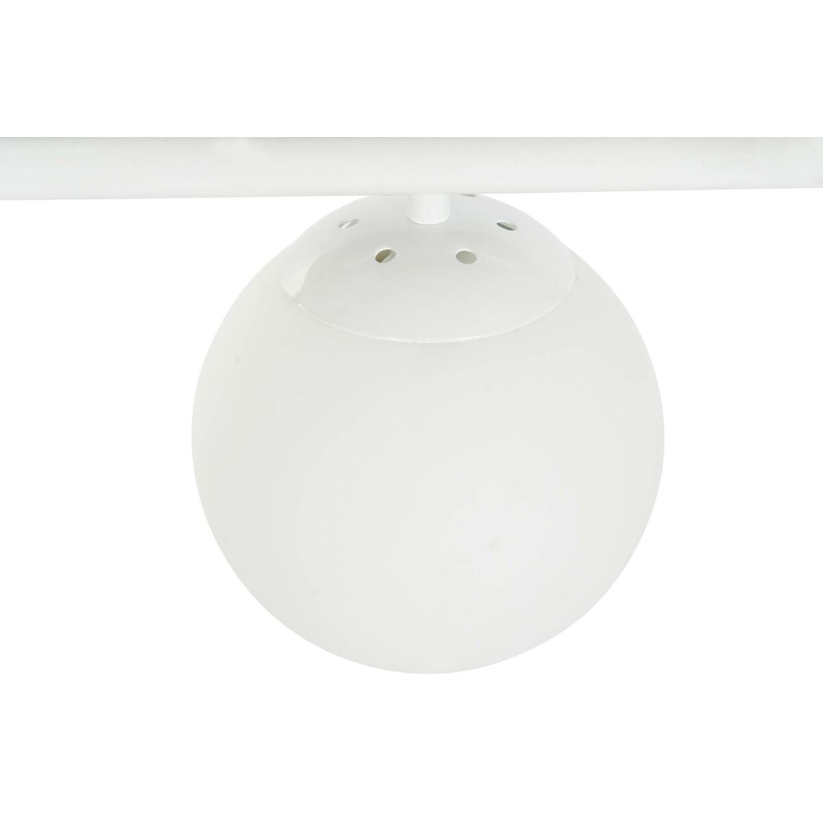 Lampadario DKD Home Decor 98 x 45 x 30 cm Cristallo Metallo Bianco 50 W