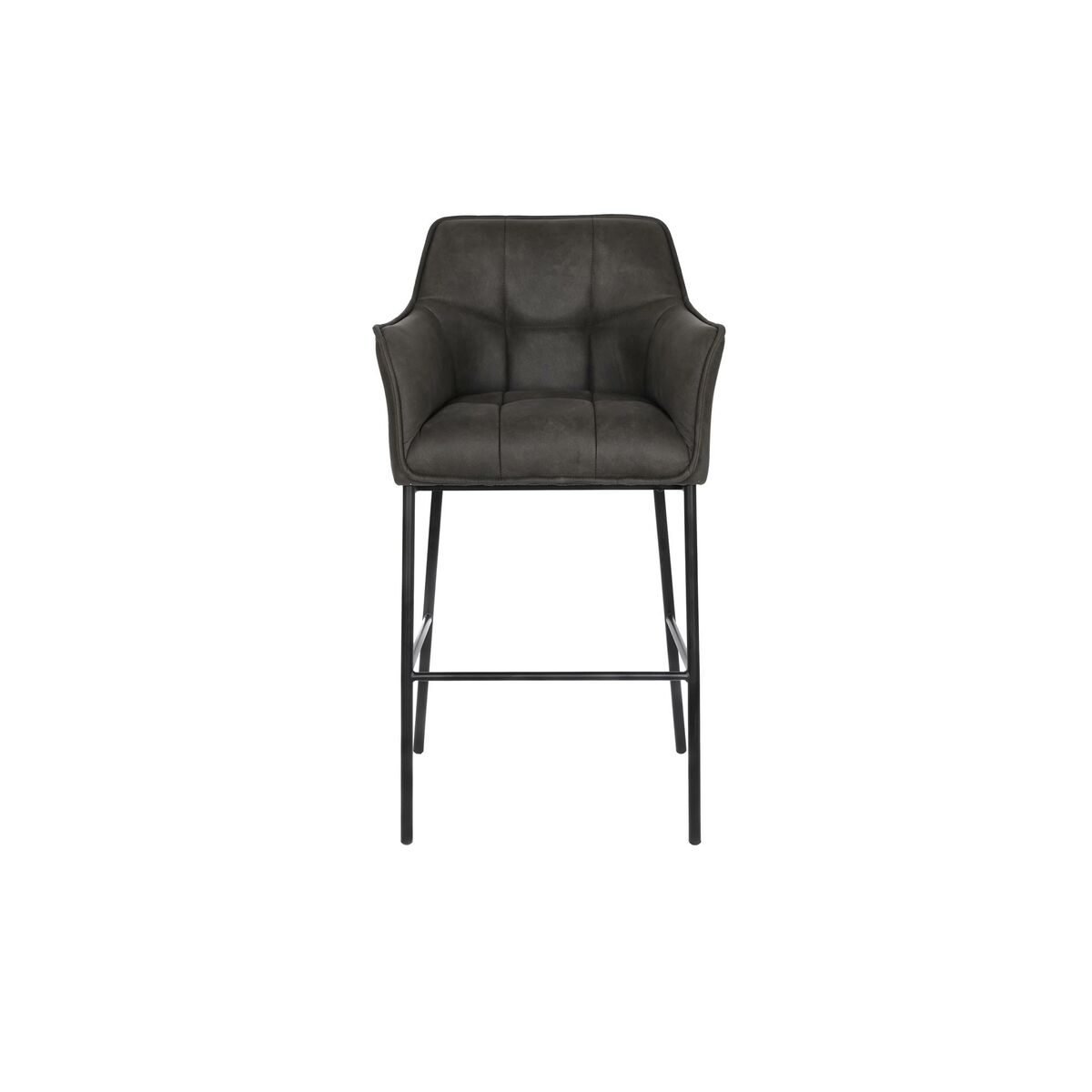 Sgabello DKD Home Decor Marrone scuro Metallo 59 x 60 x 107 cm